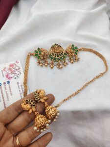 Lakshmi green kemp gold