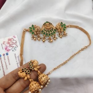 Lakshmi green kemp gold