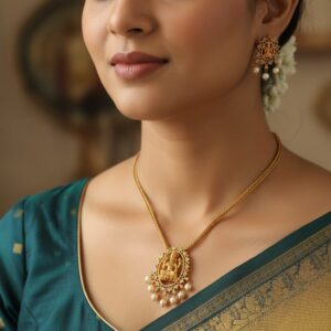 Temple choker set gold