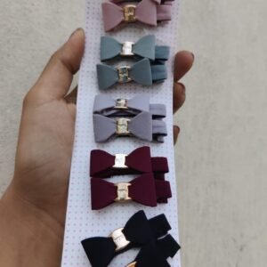 Hair clip bow