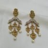 1d9693ed-a0c5-4199-b2d6-e58e176f9d35 Premium cz Golden temple layer jhumki