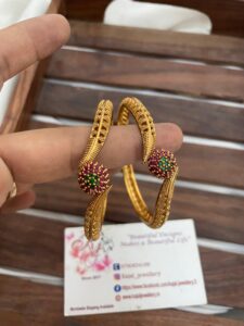 Golden bangle premium cz-2.4