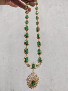 Long Victorian Harram set with stud