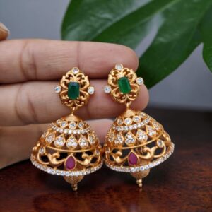 Round jhumki
