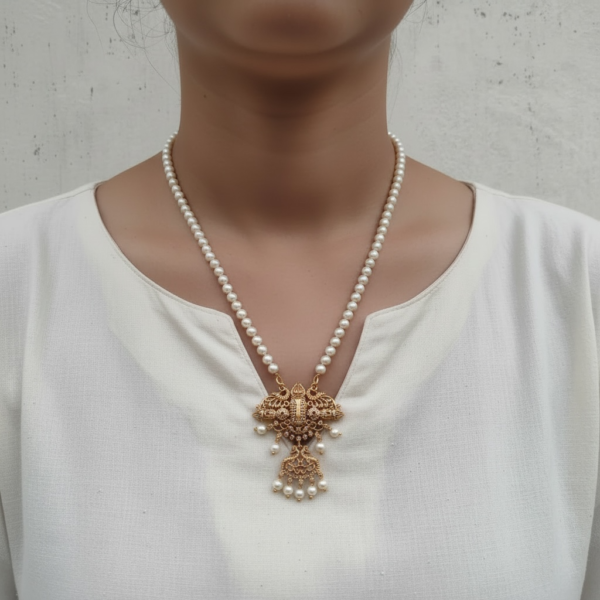 Pearl long chain set