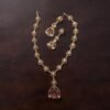 Red necklace set heart