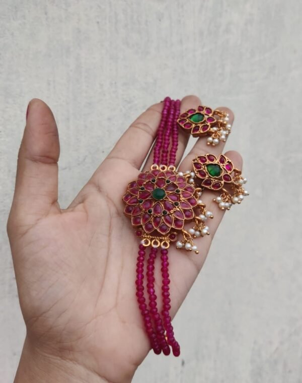 Pink choker set