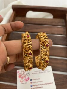 Peacock bangles -2.4