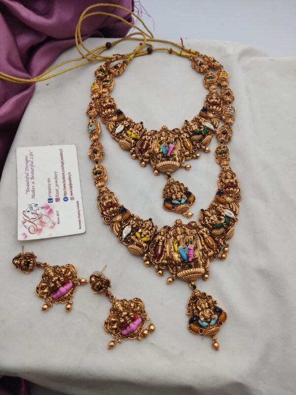 Ram parivar enamel new semi bridal set
