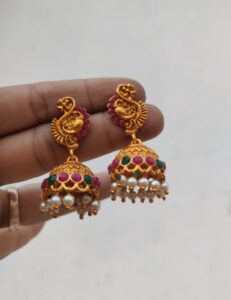 Peacock jhumki 2