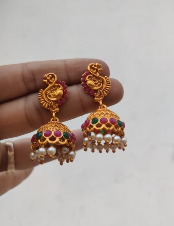 Peacock jhumki 2