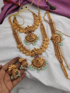 Turquoise semi Bridal sets