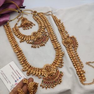 Lakshmi semi bridal set with mango model