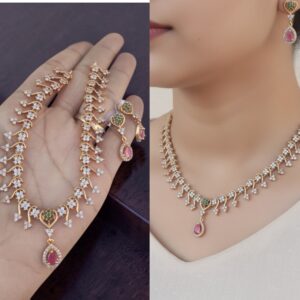 Necklace golden set