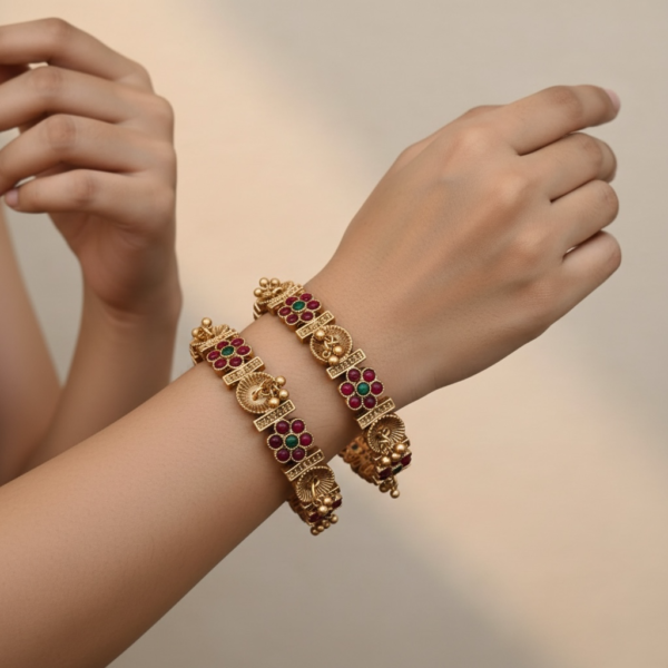 Ghungharoo bangles set 2.4