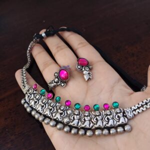 Dancing doll oxidised set
