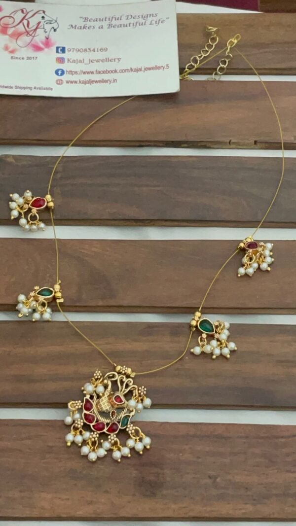 388571be-6f8c-4425-80dc-a053d007641c Invisible guttapusulu Pearl necklace