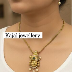 Balaji premium gold necklace set