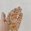 Cz lakshmi necklace attigai