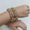 Antique Lakshmi golden bangle 2