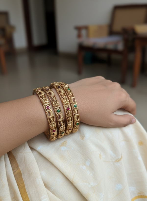 Lakshmi  bangles set of 4