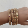 Lakshmi temple  bangles set of 4