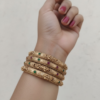 Lakshmi temple  bangles set of 4