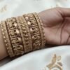 Temple Lakshmi  bangles set of 6
