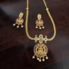 Lakshmi attigai kemp choker set