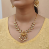 Cz lakshmi necklace attigai
