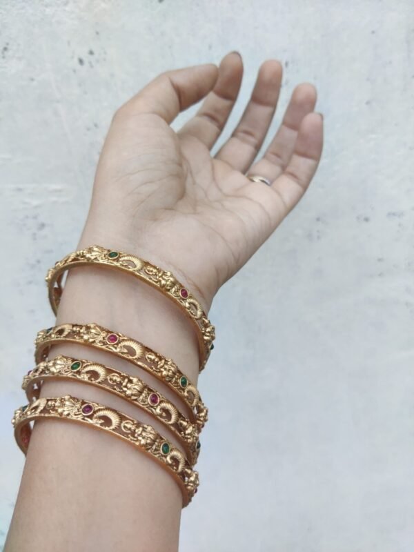 Lakshmi  bangles set of 4