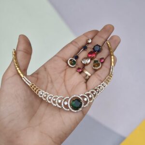 Changeable ad necklace 4 in 1