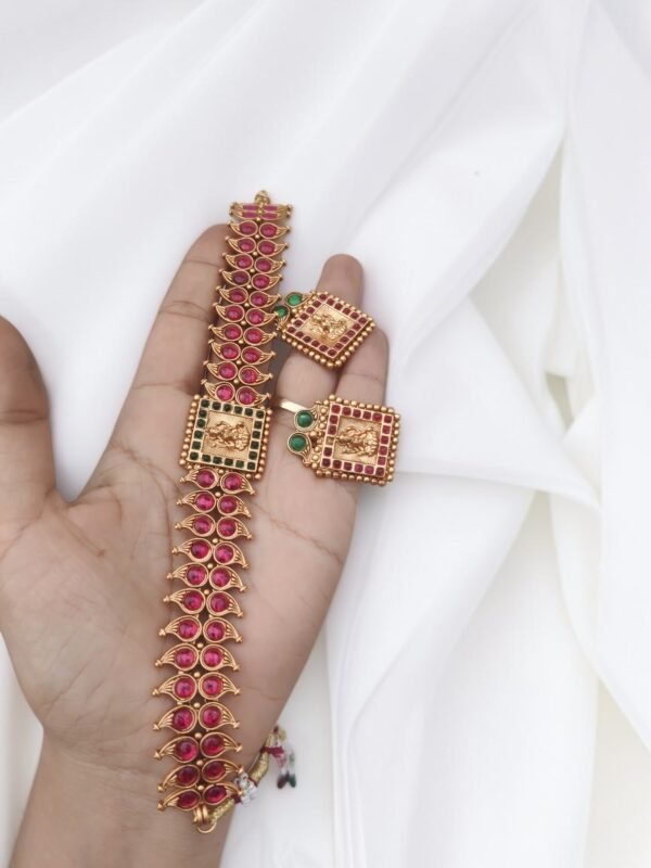 High kemp Lakshmi multi  choker