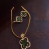 Premium Green necklace set
