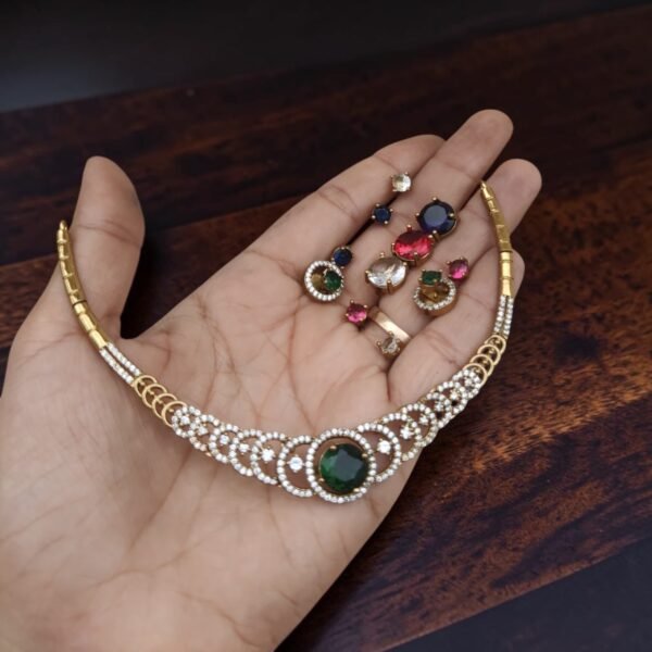Changeable ad necklace 4 in 1