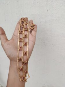 High pink kemp choker sets 2