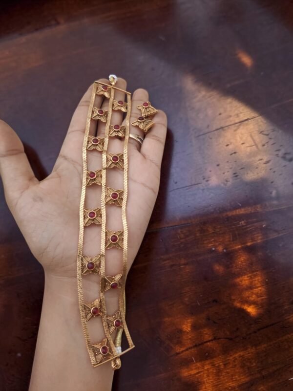 High pink kemp choker sets 2