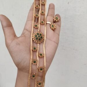 Green high flower kemp choker 2
