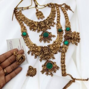 Temple semi bridal set