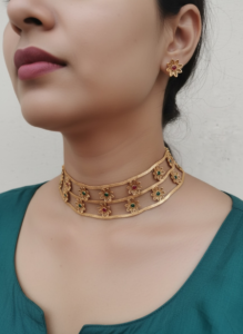 Multi kemp high choker