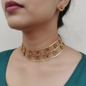 Multi kemp high choker