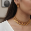 Pink Kasumalai kemp high choker