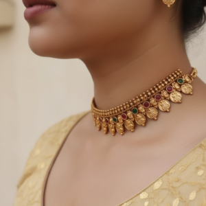 Multi Kasumalai kemp high choker