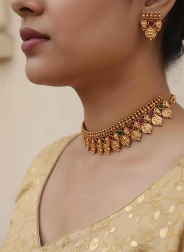 Multi Kasumalai kemp high choker