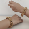 Temple round Lakshmi bangles set of 2