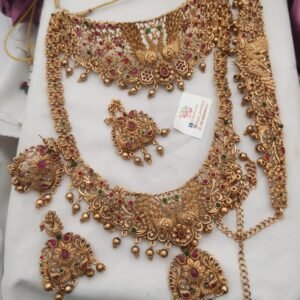 Peacock non idol semi bridal set