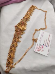 Lakshmi Hip belt for adults golden