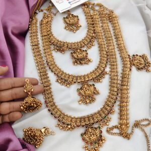 Three layer Lakshmi semi bridal set