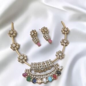 481480dc-f7c9-4e04-8afd-96261fcf140a-Photoroom Cz navratan set necklace