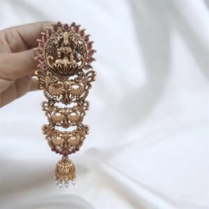 Lakshmi golden pink set